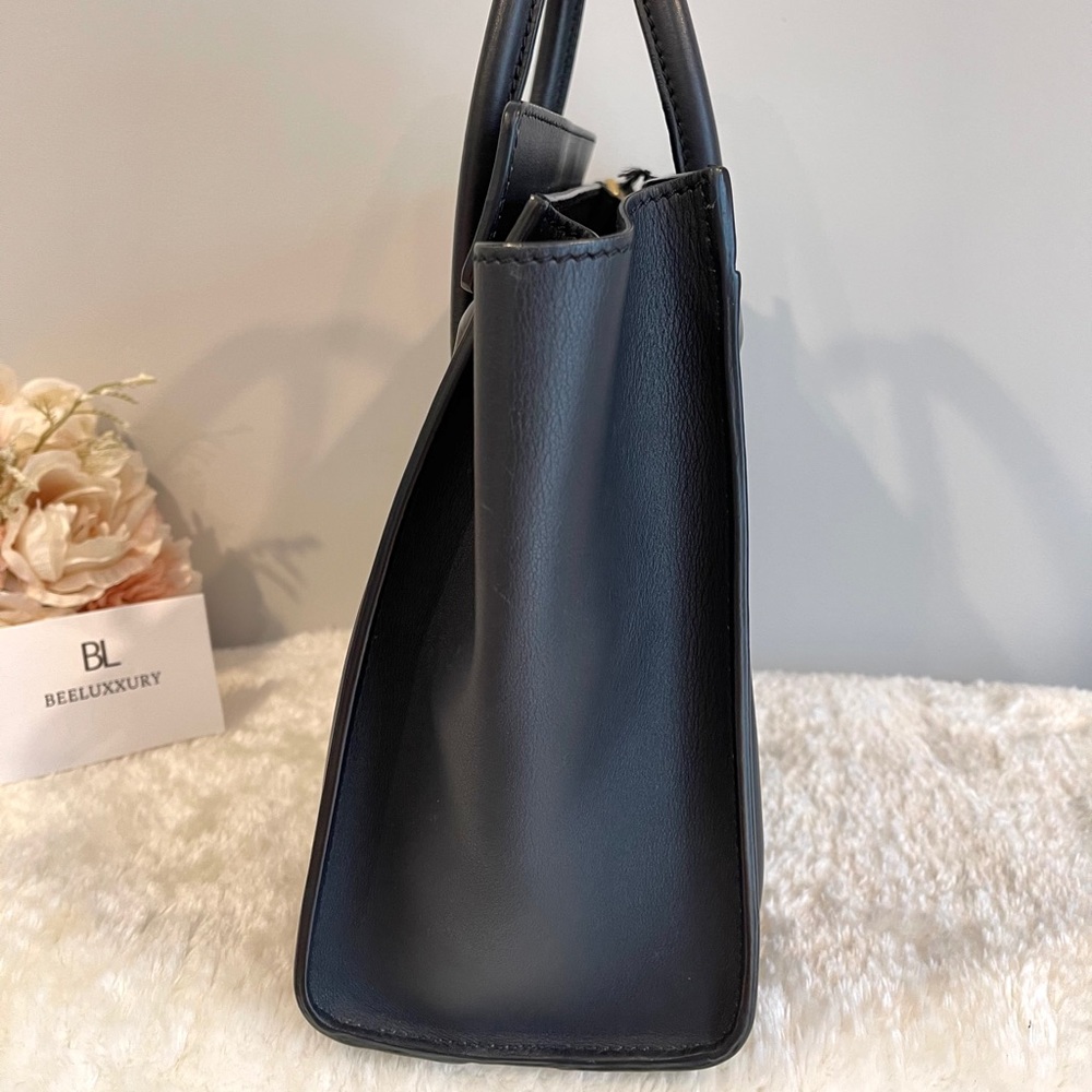 💙 Celine Micro Luggage 💙 Navy Blue GHW Tote Bag - Picture 5 of 15